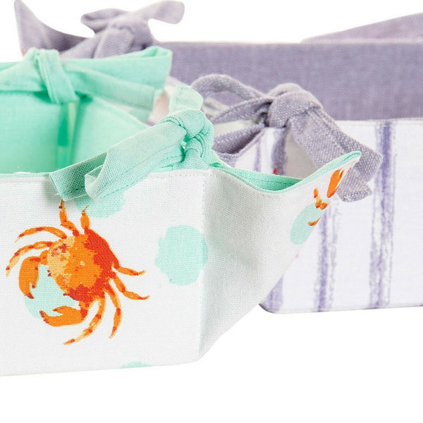 Mehrzweckkorb DKD Home Decor Baumwolle 34 x 34 x 34 cm