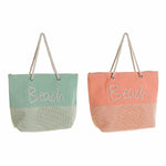 Handtasche DKD Home Decor Beach Strand 3 Stück