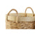 Korb-Set DKD Home Decor Braun natürlich Bambus Binsen Tropical 35 x 35 x 30,5 cm 35 x 35 x 31 cm 3 Stücke