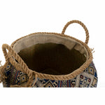 Korb DKD Home Decor Bunt Naturfaser Boho 30 x 30 x 30 cm 2 Stücke (2 Stück)