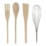 Gefäß für Küchenutensilien DKD Home Decor Edelstahl Kiefer Dolomite 11,5 x 11,5 x 26 cm 1 L