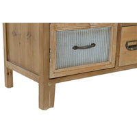 Anrichte DKD Home Decor   Braun Schwarz Grau natürlich Holz Metall 116 x 35 x 82 cm