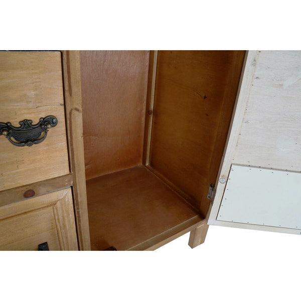 Anrichte DKD Home Decor   Braun Schwarz Grau natürlich Holz Metall 116 x 35 x 82 cm