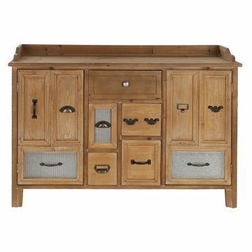 Anrichte DKD Home Decor   Braun Schwarz Grau natürlich Holz Metall 116 x 35 x 82 cm