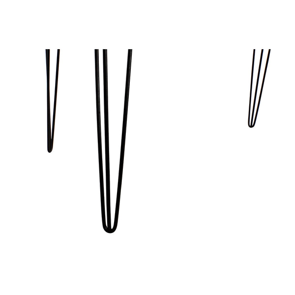 Esstisch DKD Home Decor 180 x 87 x 76 cm Schwarz Metall Braun Akazienholz