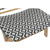 Havestol DKD Home Decor Weiß Schwarz natürlich PVC Teakholz 65 x 80 x 68 cm