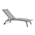 Solseng DKD Home Decor Mit Rädern Grau PVC Aluminium (187,5 x 64 x 97 cm)