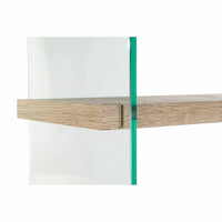 Regal DKD Home Decor 90 x 35 x 180 cm Kristall natürlich Holz Durchsichtig Holz MDF