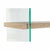 Regal DKD Home Decor 90 x 35 x 180 cm Kristall natürlich Holz Durchsichtig Holz MDF