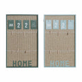 Bilderrahmen mit Klammern DKD Home Decor Aluminium Polypropylen Holz MDF 30 x 3 x 50 cm (2 Stück)
