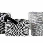 Korb-Set DKD Home Decor Naturfaser 18 x 18 x 14 cm