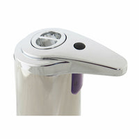 Automatischer Seifenspender mit Sensor DKD Home Decor Schwarz Silberfarben ABS 250 ml 11,1 x 7,5 x 19 cm