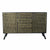 Anrichte DKD Home Decor 8424001820504 Schwarz Gold Metall (144,5 x 42 x 91,5 cm)