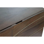Anrichte DKD Home Decor Dunkelbraun Akazienholz 145 x 41 x 76 cm