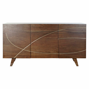 Anrichte DKD Home Decor Dunkelbraun Akazienholz 145 x 41 x 76 cm