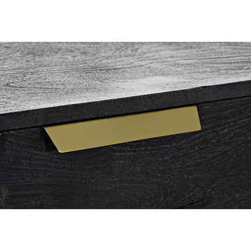 Anrichte DKD Home Decor Schwarz Gold Mango-Holz 145 x 41 x 77 cm