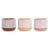 Blumentopf DKD Home Decor Braun Terrakotta Koralle (14 x 14 x 12.4 cm) (3 pcs)