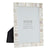 Fotorahmen DKD Home Decor Weiß Metall Perlmutt
