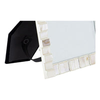 Fotorahmen DKD Home Decor Weiß Metall Perlmutt