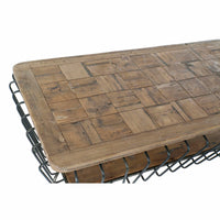 Tischdekoration DKD Home Decor 125 x 64 x 51 cm Metall Aluminium Kiefer