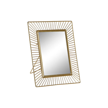 Fotorahmen DKD Home Decor Kristall Eisen (19,5 x 4 x 24,5 cm)