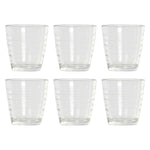 Gläserset DKD Home Decor Bunt Durchsichtig Kristall Kunststoff 250 ml (6 pcs)