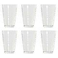 Gläserset DKD Home Decor Durchsichtig Kristall 300 ml (6 pcs)