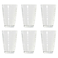 Gläserset DKD Home Decor Durchsichtig Kristall 300 ml (6 pcs)