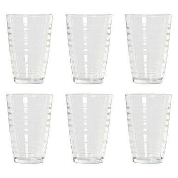 Gläserset DKD Home Decor Durchsichtig Kristall 300 ml (6 pcs)