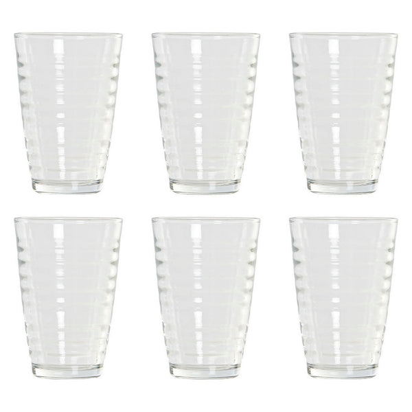 Gläserset DKD Home Decor Durchsichtig Kristall 300 ml (6 pcs)