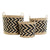 Korb-Set DKD Home Decor Schwarz Hellbraun Naturfaser (3 Stücke) (3 Stück)