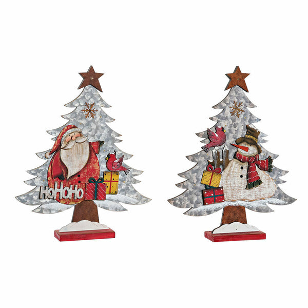 Weihnachtsschmuck DKD Home Decor Holz (2 pcs) (33 x 6 x 39.5 cm)