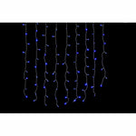 LED-Lichtvorhang DKD Home Decor Blau 100 x 1 x 100 cm