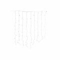 LED-Lichtvorhang DKD Home Decor Blau 100 x 1 x 100 cm