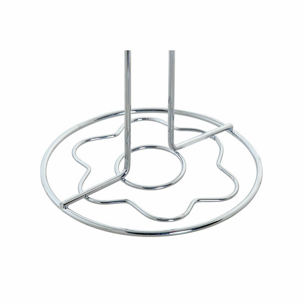 Toilettenpapierrollenhalterung DKD Home Decor Silber Metall Verchromt (14 x 14 x 55 cm)