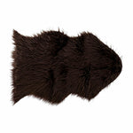 Teppich DKD Home Decor Braun Mit Haar 60 x 90 x 2 cm