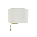 Stehlampe DKD Home Decor 43,5 x 40 x 154 cm Gold Metall Weiß 220 V 50 W