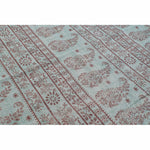 Teppich DKD Home Decor 120 x 180 x 0,4 cm Blau Polyester grün Araber (2 Stück)
