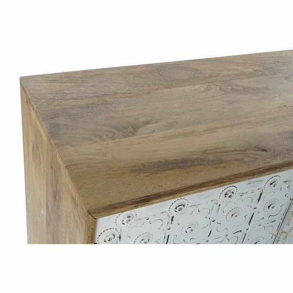 Anrichte DKD Home Decor   Weiß natürlich Mango-Holz 165 x 45 x 100 cm