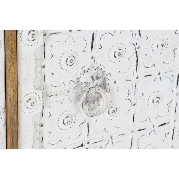 Anrichte DKD Home Decor   Weiß natürlich Mango-Holz 165 x 45 x 100 cm