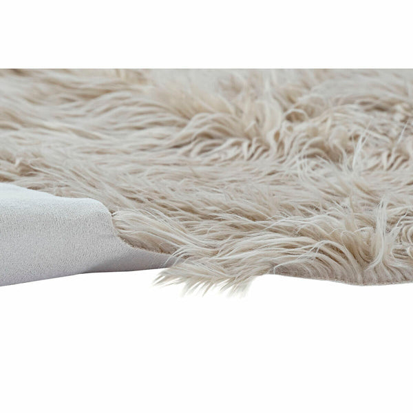 Teppich DKD Home Decor Beige (160 x 150 x 2 cm)