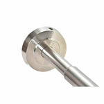 Handtuchhalter DKD Home Decor Ausziehbar (50 cm) Silberfarben Stahl 30 x 6 x 6 cm