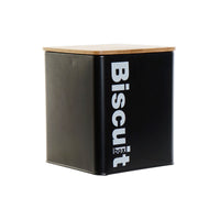 Metalldose DKD Home Decor Schwarz Bambus Loft