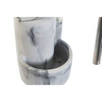 Seifenspender 2 in 1 für Spülbecken DKD Home Decor Harz Edelstahl 12,6 x 11,4 x 18,6 cm