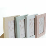Fotorahmen DKD Home Decor Urban Kristall Beige Rosa Weiß grün PS (14,5 x 2 x 19,5 cm) (4 Stück)