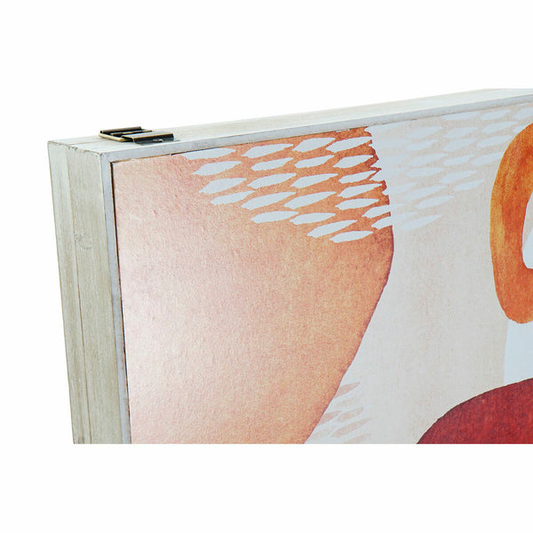 Schlüsselschrank DKD Home Decor Bunt Holz MDF 2 Stück 46,5 x 6 x 31,5 cm