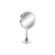 Vergrößerungsspiegel mit LED DKD Home Decor Silberfarben Metall 20 x 11 x 37 cm