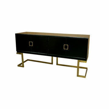 Anrichte DKD Home Decor Schwarz Bronze Gold Metall Pappel 180 x 50 x 90 cm