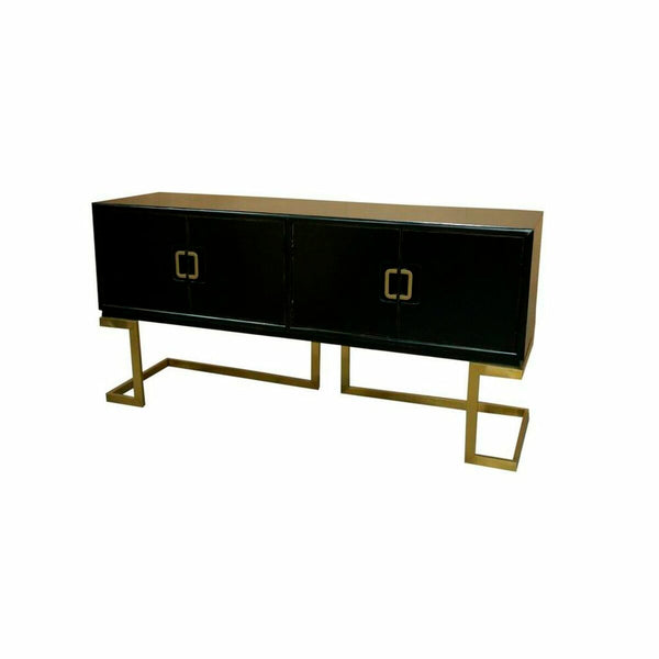 Anrichte DKD Home Decor Schwarz Bronze Gold Metall Pappel 180 x 50 x 90 cm