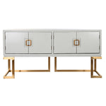 Anrichte DKD Home Decor   Weiß Metall Pappel 178 x 50 x 90 cm